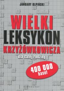 Okładka książki Wielki leksykon krzyżówkowicza