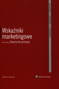 Okładka książki Wskaźniki marketingowe