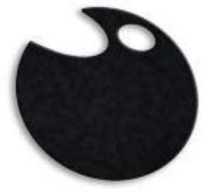 Opakowanie Wstążka filcowa 0,5cm x 6m czarna (13szt) MONA