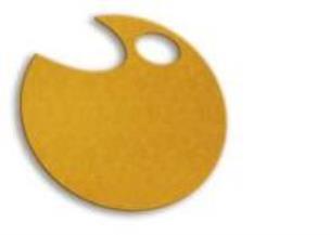 Opakowanie Wstążka filcowa 1cm x 6m żółta (13szt) MONA