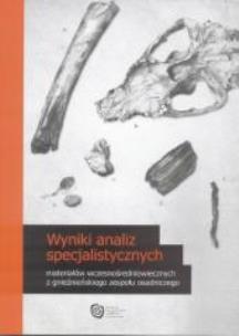 Okładka książki Wyniki analiz specjal...z gnieźnieńskiego ośrodka