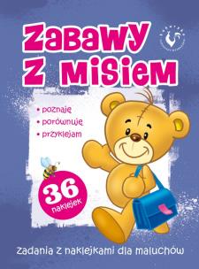 Okładka książki ZABAWY Z MISIEM BPZ-KUKURYKU