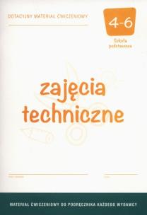 Okładka książki Zajęcia techniczne 4-6 Materiał ćwiczeniowy