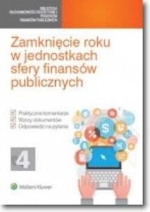 Okładka książki Zamknięcie roku w jednostkach sfery finansów publicznych