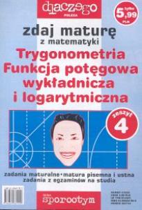 Okładka książki Zdaj maturę matematyka