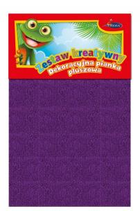 Okładka książki ZESTAW KREATYWNY A4/5 DEKORACYJNA PIANKA PLUSZOWA