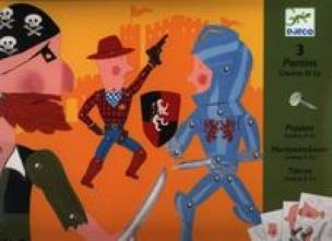 Opakowanie Zestaw papierowy stwórz postać Kowboj