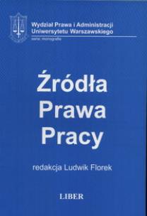 Okładka książki Źródła prawa pracy