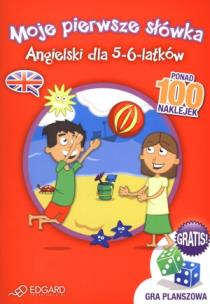 Okładka książki Angielski dla 5-6 latków Moje pierwsze słówka