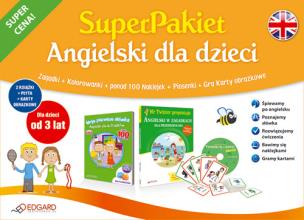 Okładka książki Angielski SuperPakiet dla dzieci od 3 lat