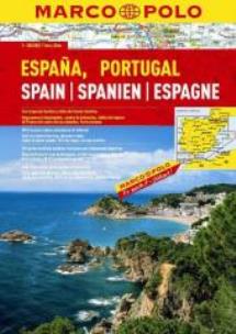 Okładka książki Atlas Hiszpania/Portugalia SPIRALA - MARCO POLO
