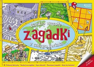 Okładka książki Bardzo wesołe zagadki z całego świata