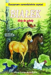 Okładka książki Białek idzie do szkoły REA