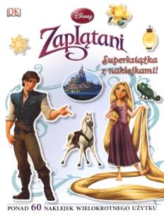 Okładka książki Disney - Zaplątani. Superksiążka z naklejkami