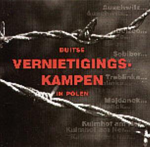 Okładka książki Duitse Vernietigingskampen in Polen Niemieckie miejsca zagłady w Polsce  wersja holenderska