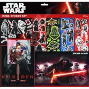 Opakowanie Duży zestaw naklejek z albumem. Star Wars 7