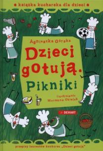 Okładka książki Dzieci gotują Pikniki