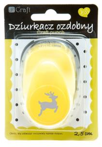 Opakowanie Dziurkacz ozdobny 2,5cm renifer