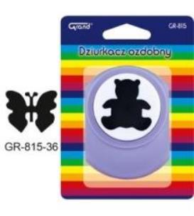 Opakowanie Dziurkacz ozdobny duży Motyl GRAND