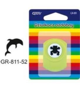 Opakowanie Dziurkacz ozdobny mały 1,8cm Delfin GRAND