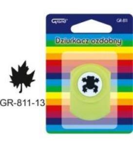 Opakowanie Dziurkacz ozdobny mały 1,8cm Klon GRAND