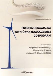 Okładka książki Energia odnawialna wizytówką nowoczesnej gospodarki