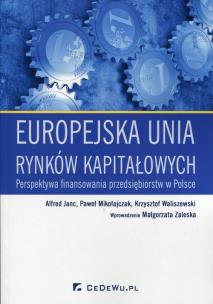 Okładka książki Europejska unia rynków kapitałowych