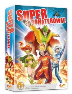 Okładka książki Gra - Superbohaterowie