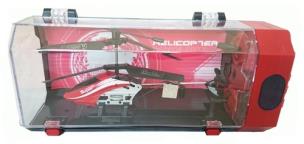 Opakowanie Helikopter zdalnie sterowany 3,5 kanałowy czerwony 18cm