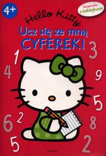 Okładka książki Hello Kitty - Ucz się ze mną cyferek!