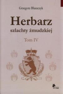 Okładka książki Herbarz szlachty żmudzkiej Tom 4