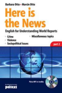 Okładka książki Here is the news part 2 + Cd Gratis Br