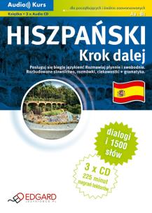 Okładka książki Hiszpański - krok dalej + 3CD EDGARD