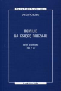 Okładka książki Homilie na Księgę Rodzaju