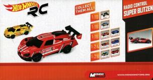 Opakowanie Hot Wheels Pojazd zdalnie sterowany 1:28  czerwony