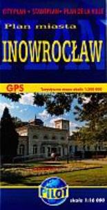 Okładka książki Inowrocław. Plan miasta w skali 1:16 000