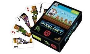 Opakowanie Karty - Pixel Art TREFL