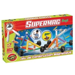 Opakowanie Klocki magnetyczne. SupermagMaxi koła 102