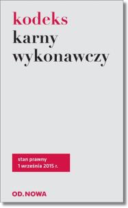 Okładka książki Kodeks karny wykonawczy
