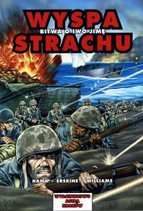 Okładka książki Komiks. Bitwa o Iwo Jimę. Wyspa strachu