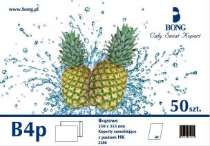 Opakowanie Koperty brązowe B4 HK B/O BM (50szt)