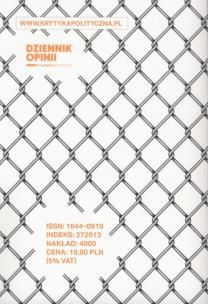 Opakowanie Krytyka polityczna 43 Uchodźcy