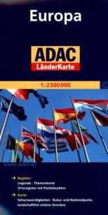 Okładka książki LanderKarte ADAC. Europa 1:2 500 000