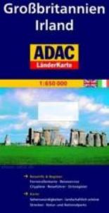 Okładka książki LanderKarte ADAC.Grossbritannien. Irland 1:650 000
