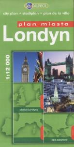 Okładka książki Londyn plan miasta
