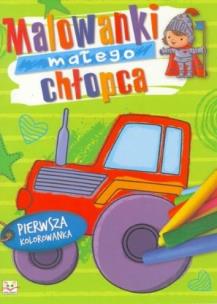 Okładka książki Malowanka małego chłopca