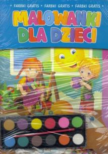 Okładka książki Malowanki dla dzieci nr 1