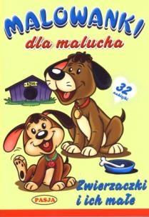 Okładka książki Malowanki dla malucha - Zwierzaki i ich małe