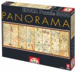Opakowanie Mapa świata 1375 Puzzle 3000
