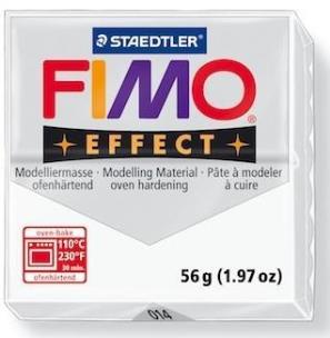 Opakowanie Masa Fimo Effect 56g 014 biały przezroczysty